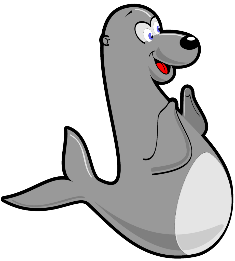 Sea Lion Cartoon clipart PNG