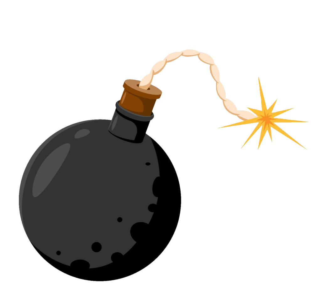 Cartoon Bomb PNG