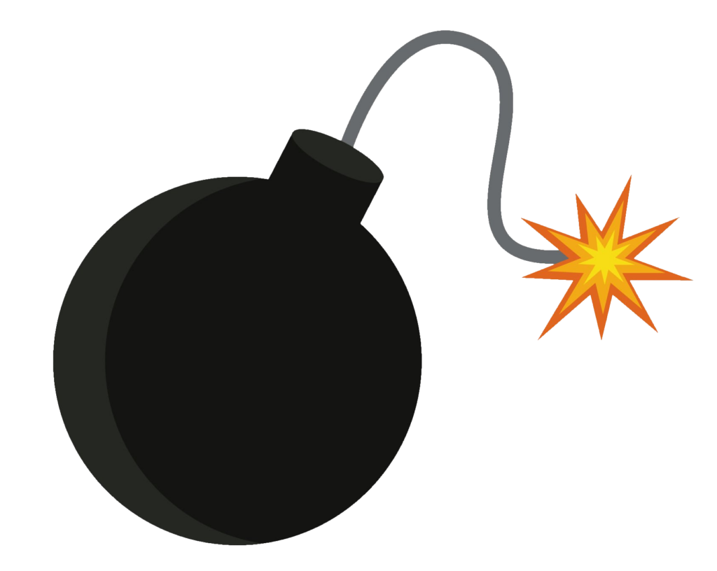 Bomb Vector icon PNG