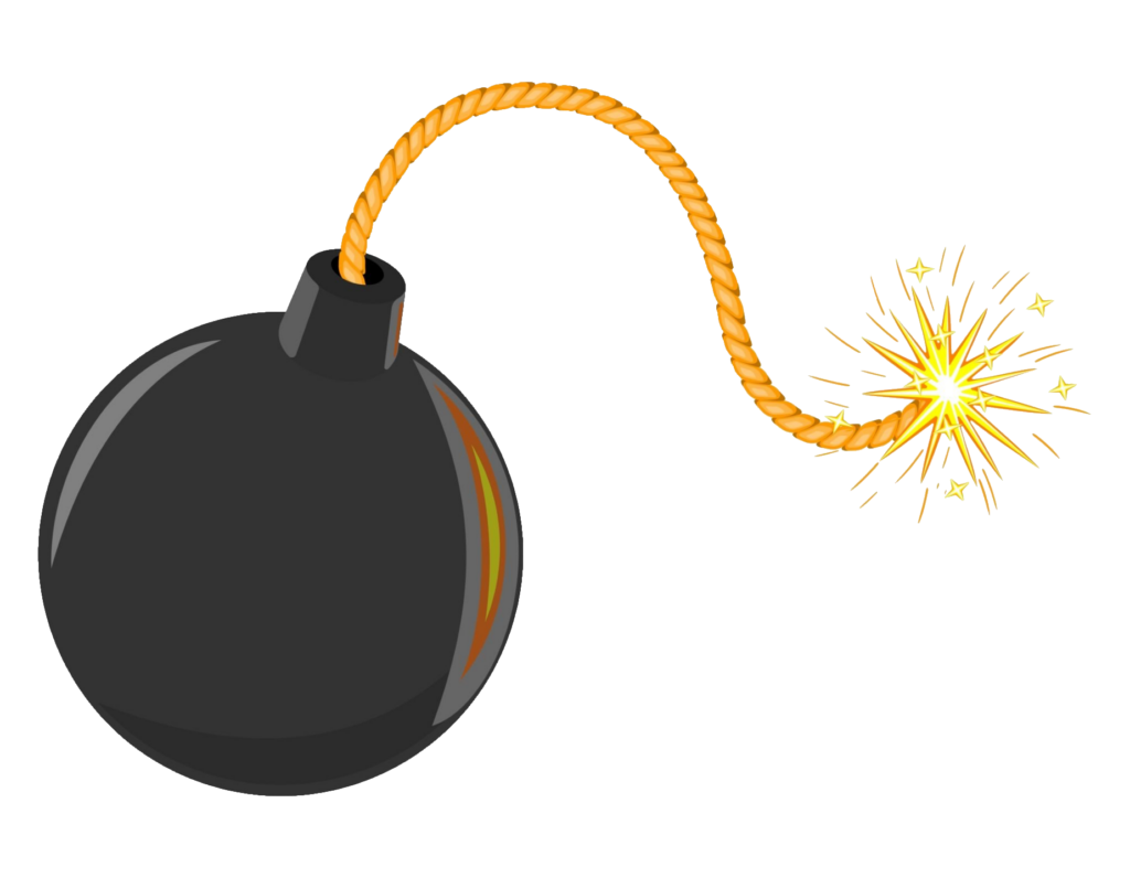 Cartoon Bomb PNG