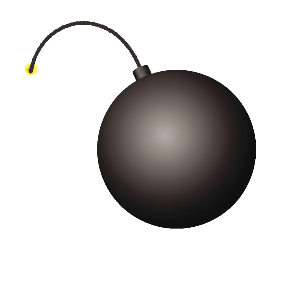 Bomb PNG image with transparent background