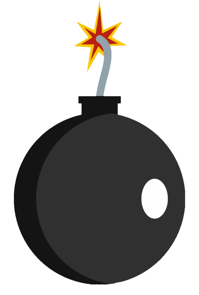 Bomb Vector PNG