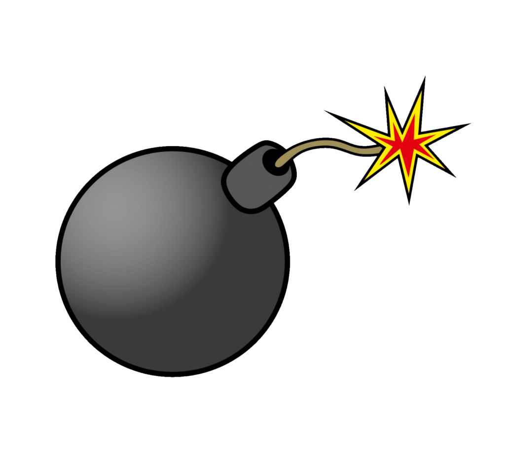 Cartoon Bomb PNG