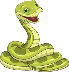 Green Snake Clipart PNG