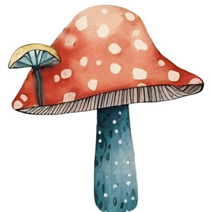 Aesthetic Mushroom PNG