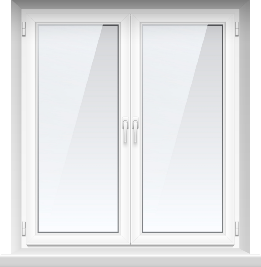 White Glass Window PNG