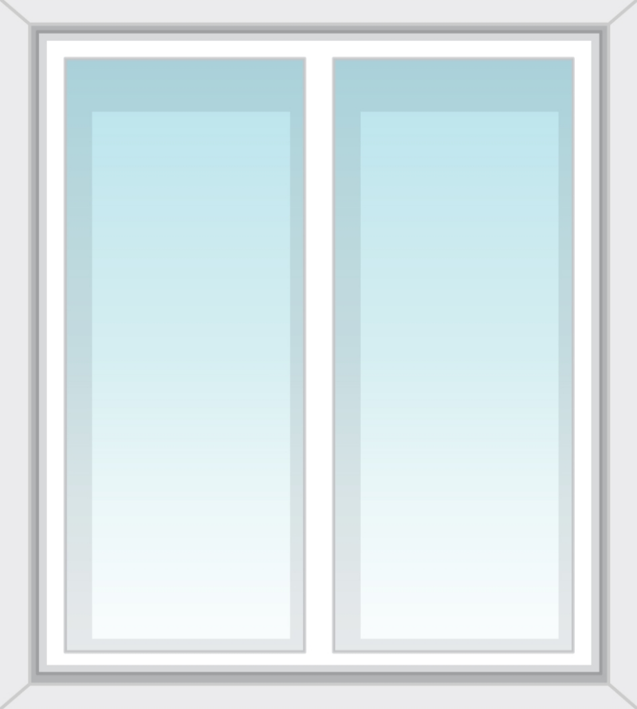 White Window Vector PNG