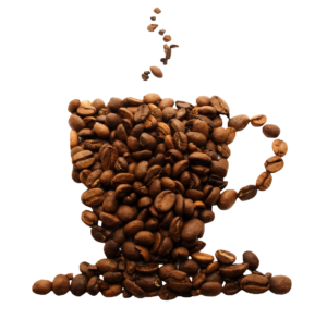 Creative Coffee Beans PNG