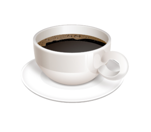 Black Coffee Illustration PNG