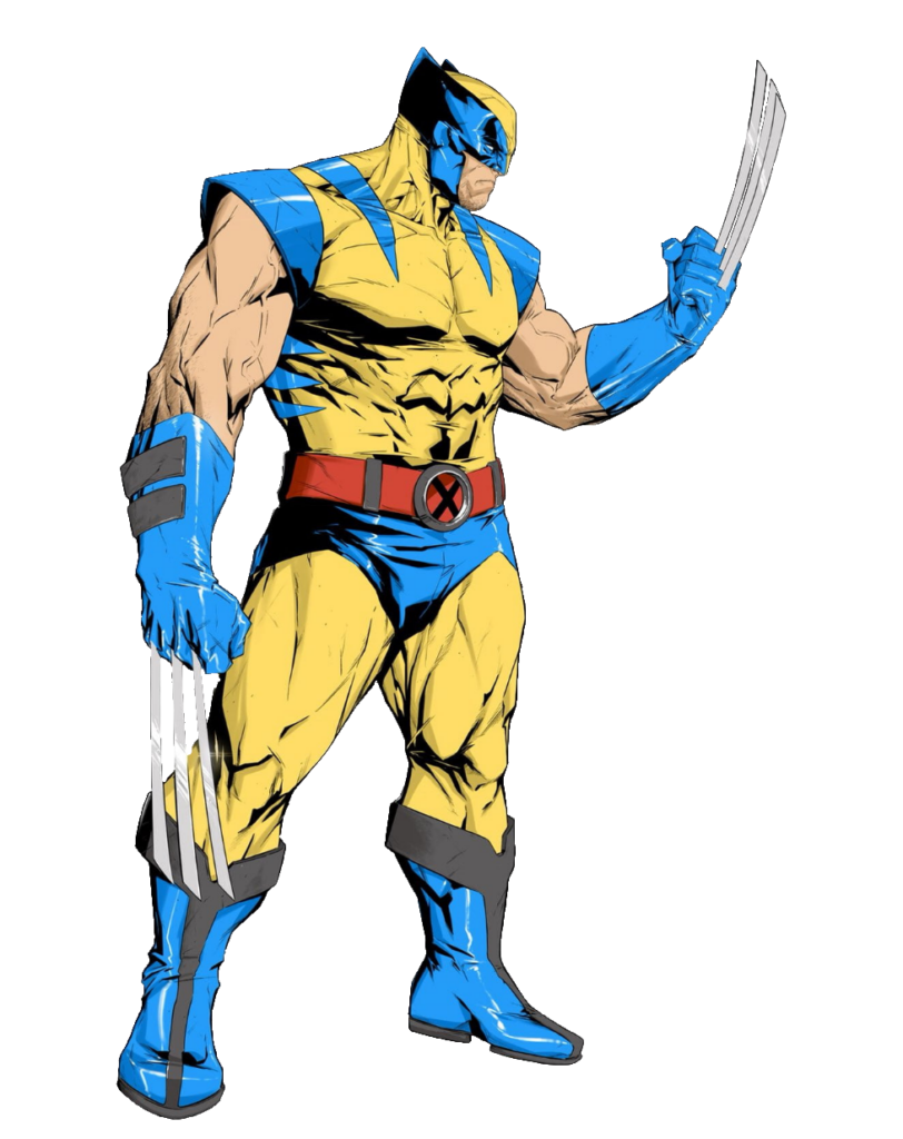 MCU Cartoon Wolverine PNG
