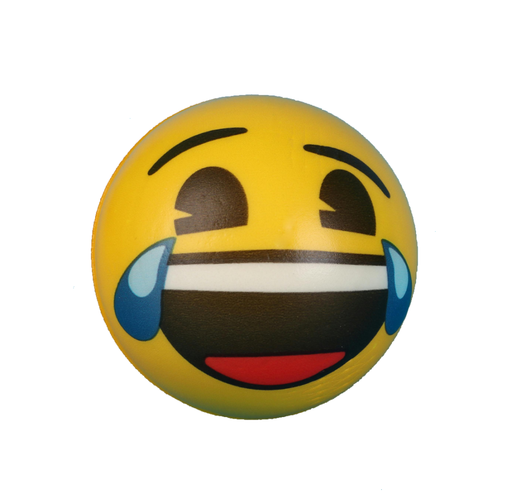 Laughing Emoji Ball PNG