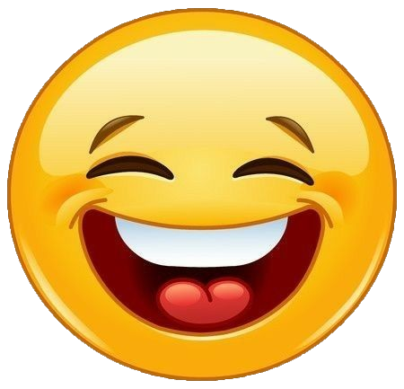 Close Eye Laughing Emoji PNG