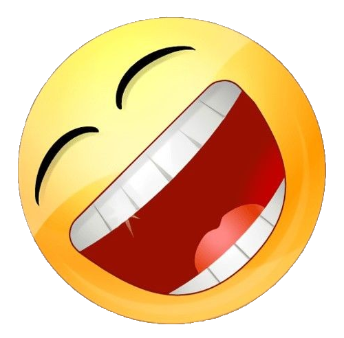 Side TIlt Laughing Emoji PNG