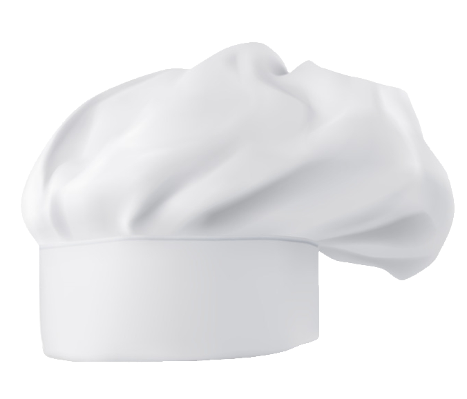Realistic Chef Hat PNG