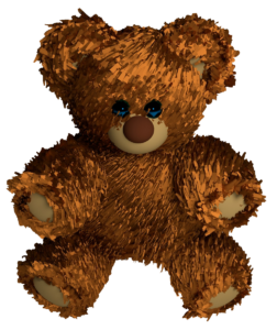 Golden Brown Teddy Bear PNG