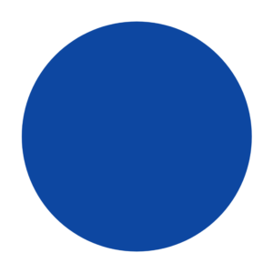 Simple Blue Circle PNG