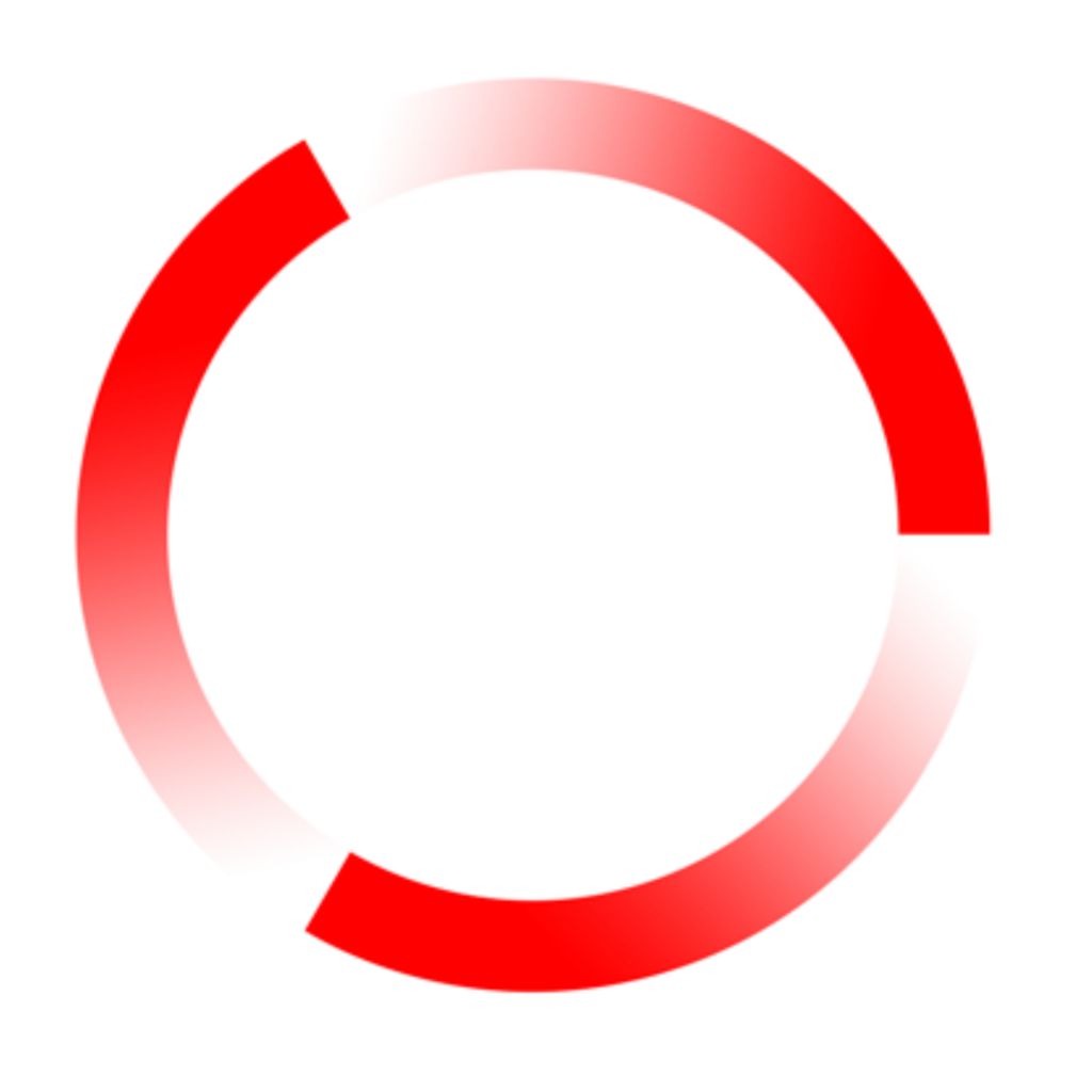 Red Loading Circle Icon PNG