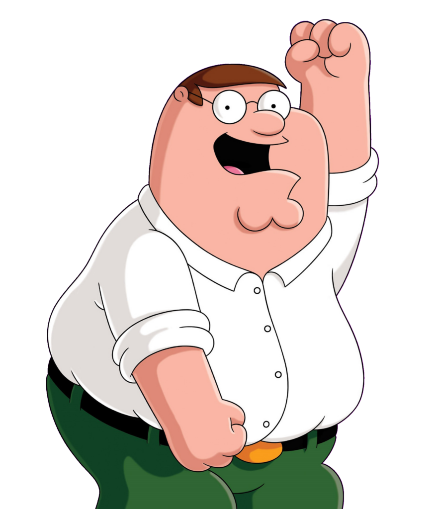 Peter Griffin Family Guy PNG Image