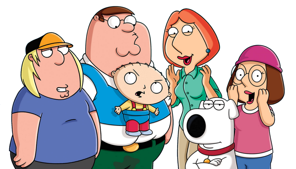 Family Guy Cartoon PNG Image