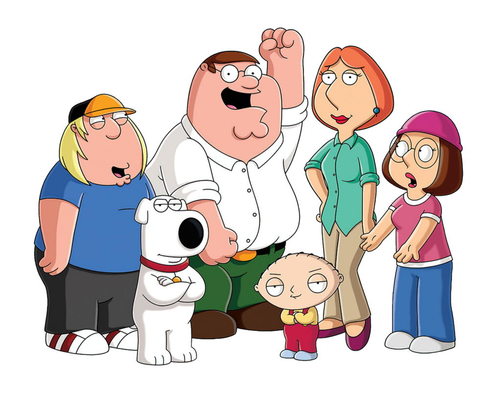 Family Guy Characters PNG Image