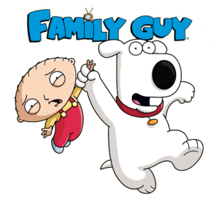 Stewie Griffin and Brian Griffin PNG