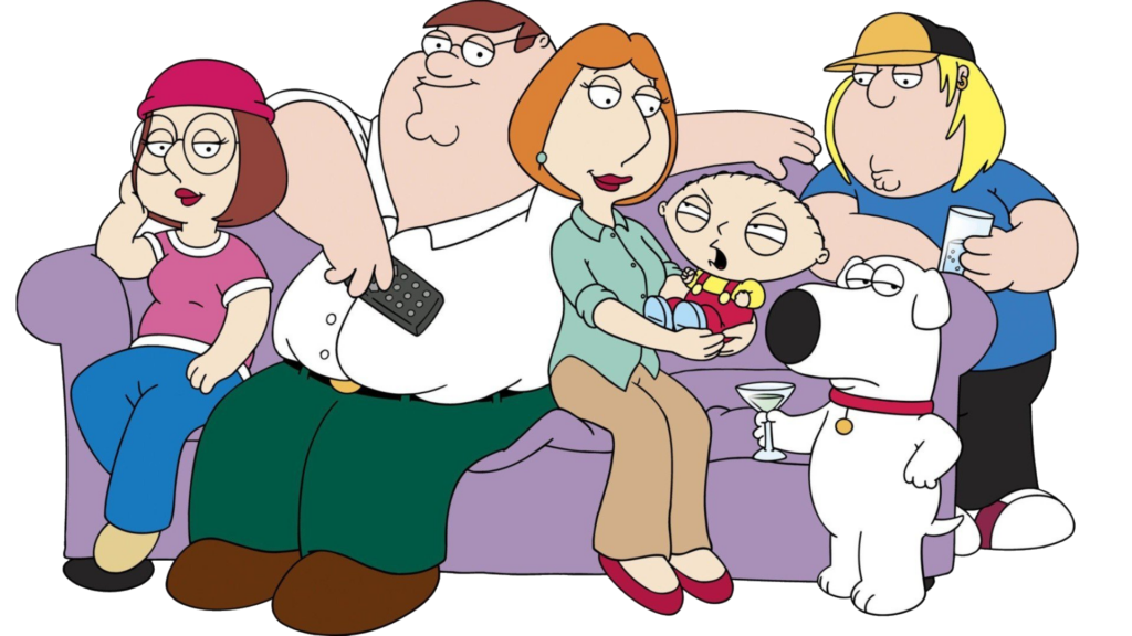 Family Guy TV Show PNG