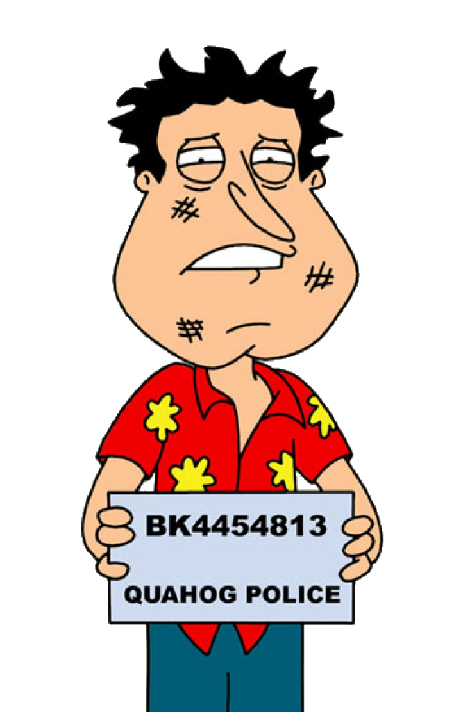 Glenn Quagmire Family Guy Arrested PNG