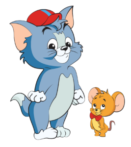 Old Tom and Jerry cartoon PNG