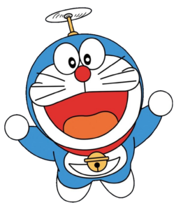 Flying Doraemon PNG