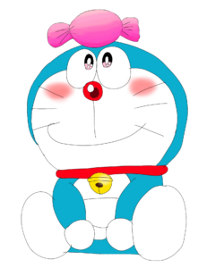 Cute Doraemon Drawing PNG