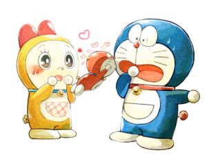 Doraemon, Dorami and mini doraemon PNG