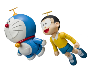 Doraemon and Nobita toys PNG