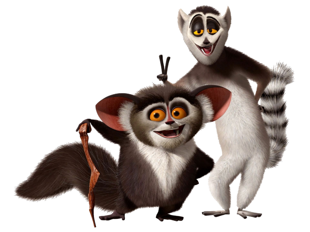 King Julien Madagascar PNG