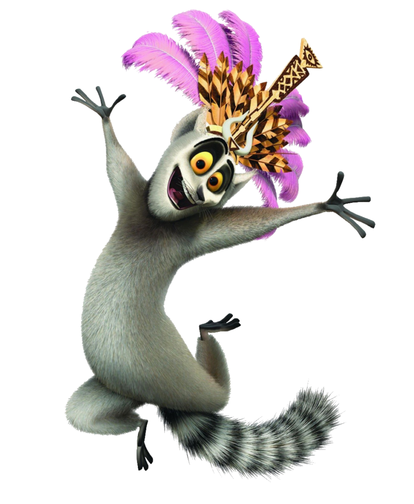 King Julien of Madagascar PNG