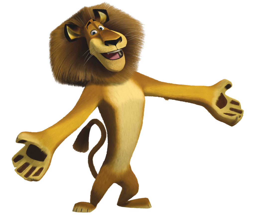 Alex the Lion Madagascar PNG