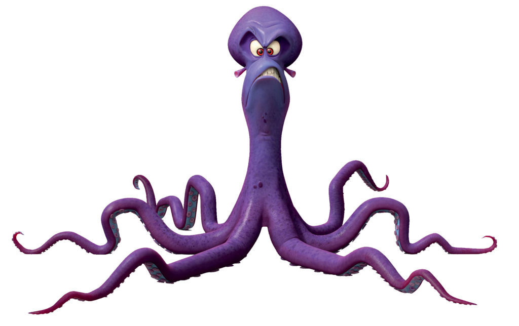 Dave the Octopus of Madagascar PNG