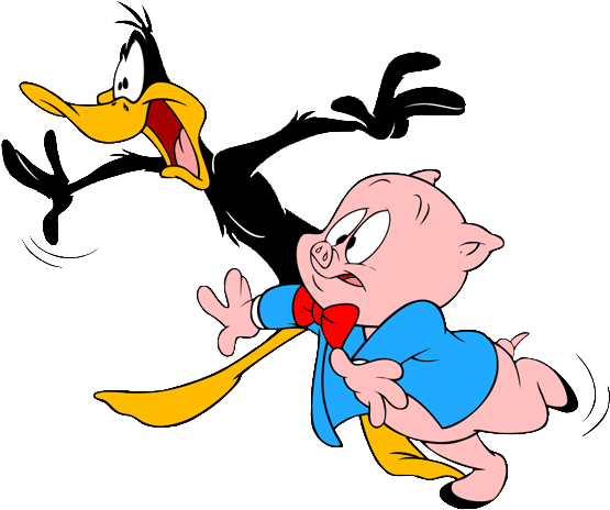 Daffy Duck Porky Pig PNG