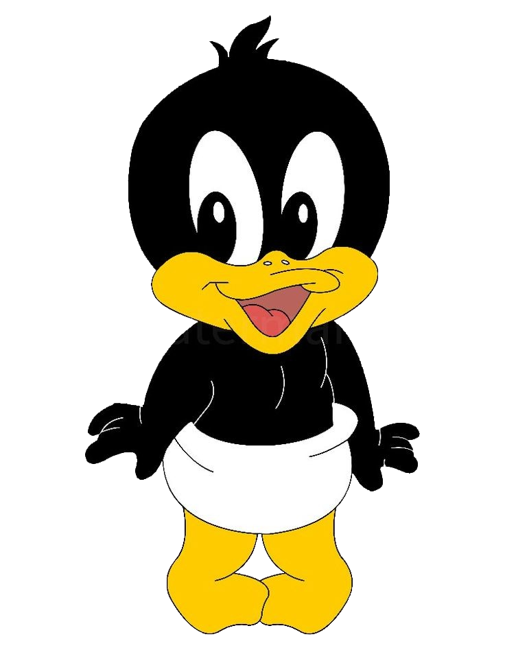 Baby Daffy Duck PNG