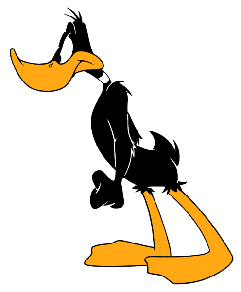 Angry Daffy Duck PNG