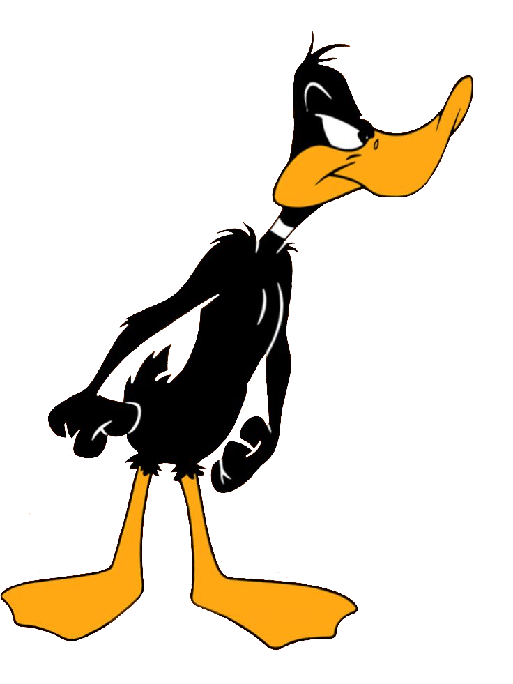 Angry Daffy Duck PNG