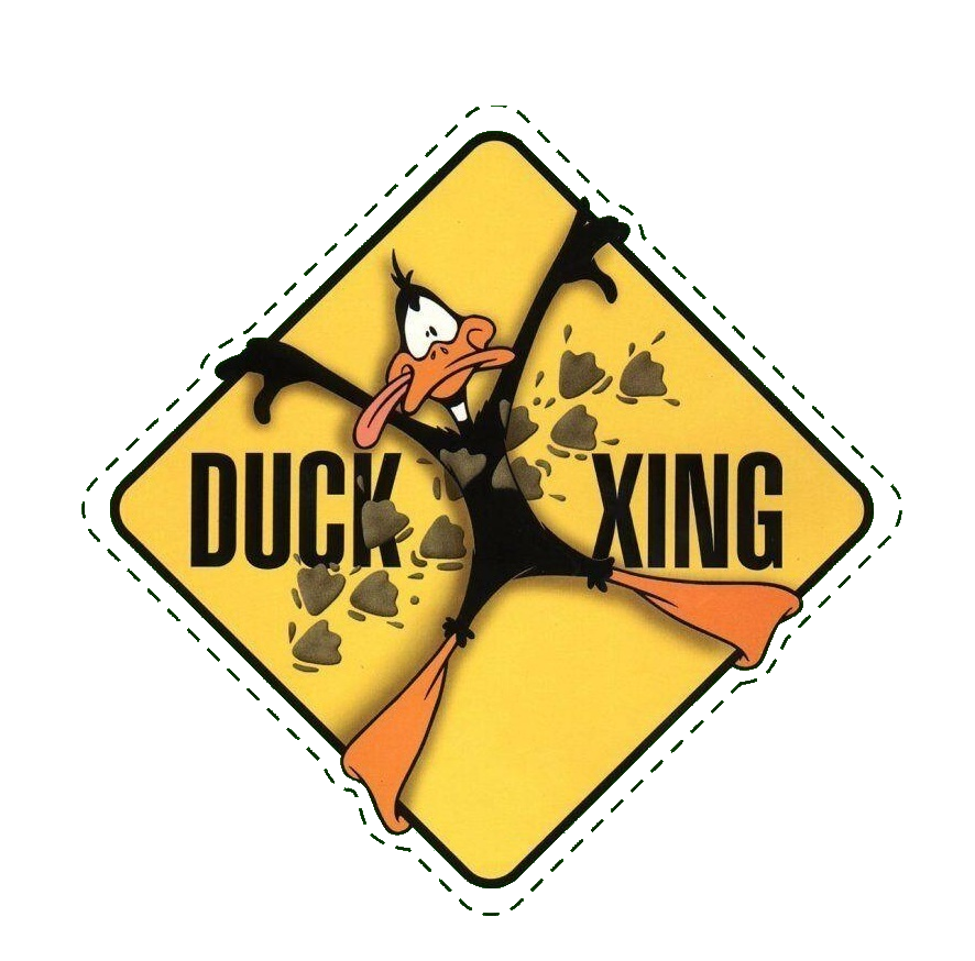 Daffy Duck Sticker Logo PNG