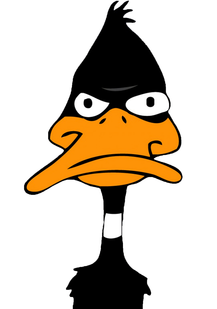 Daffy Duck Face clipart PNG