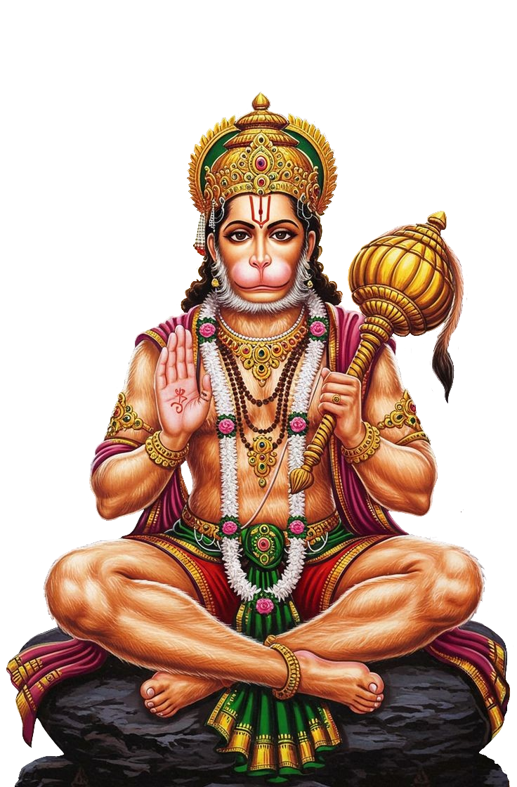 Hindu God Hanuman PNG