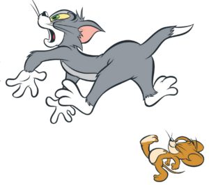 Tom and Jerry Png with Transparent background 