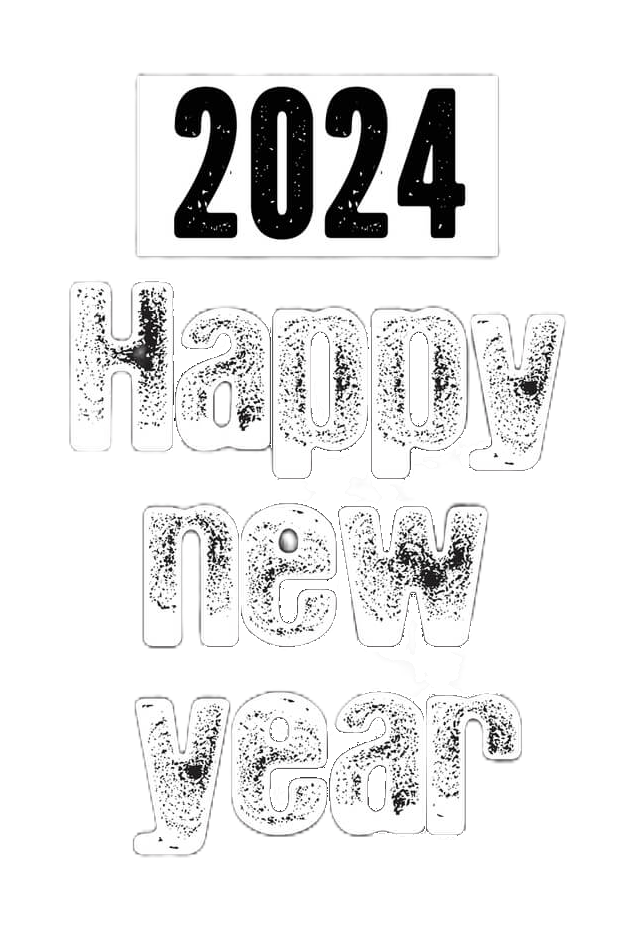 Happy New Year 2024 Png
