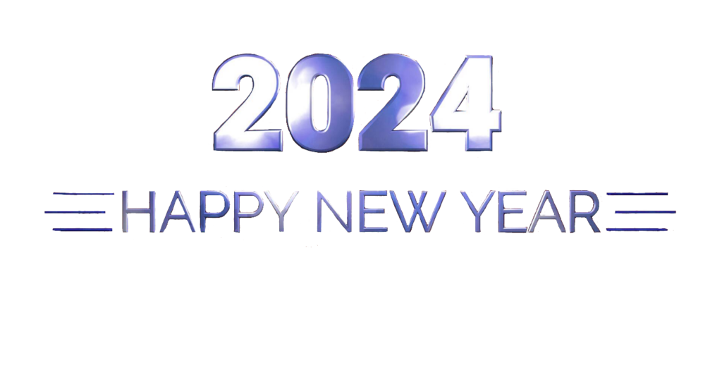 Happy New Year 2024 Logo Png
