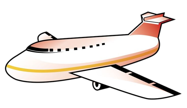 3D Airplane Png