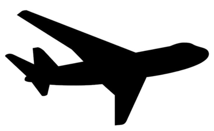 Airplane Silhouette Png