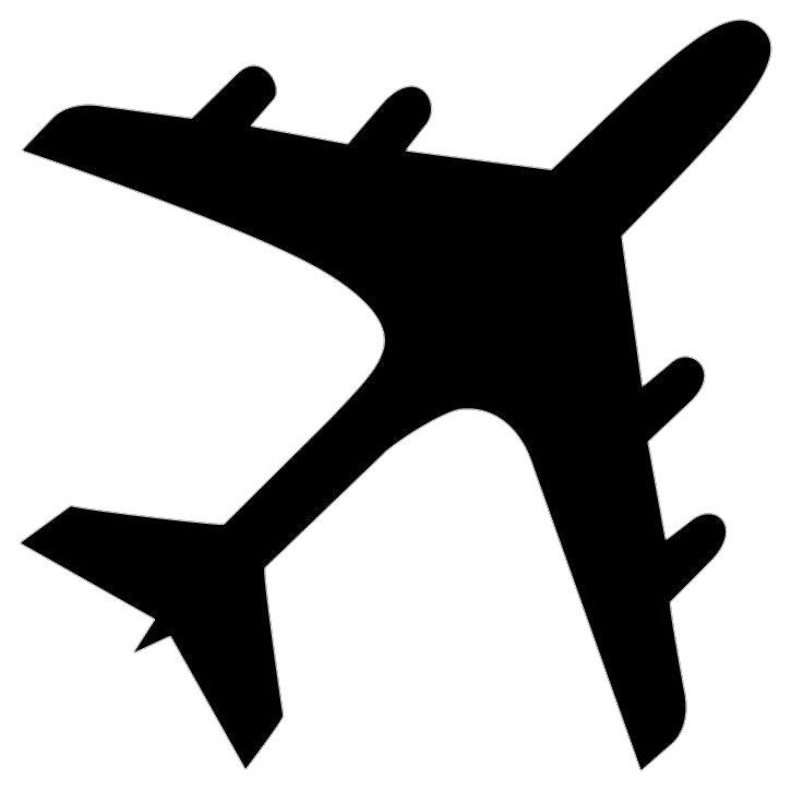 Airplane Silhouette Png
