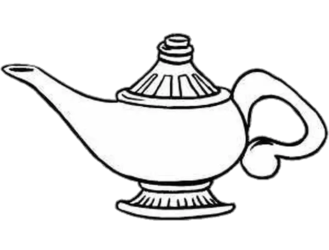 Aladdin Lamp Vector Png